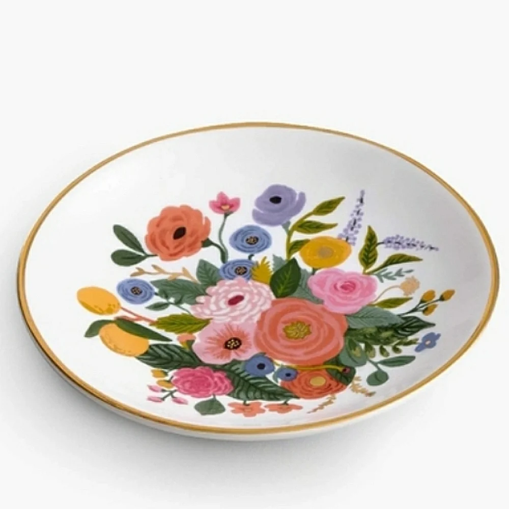 ❤️BUY 5 GET 3 FREE  Ring Dish Garden Party Bouquet By Riffle Paper Co.